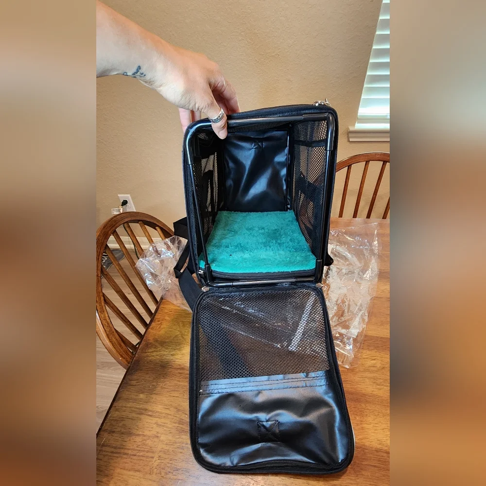 Airline approved pet carrier